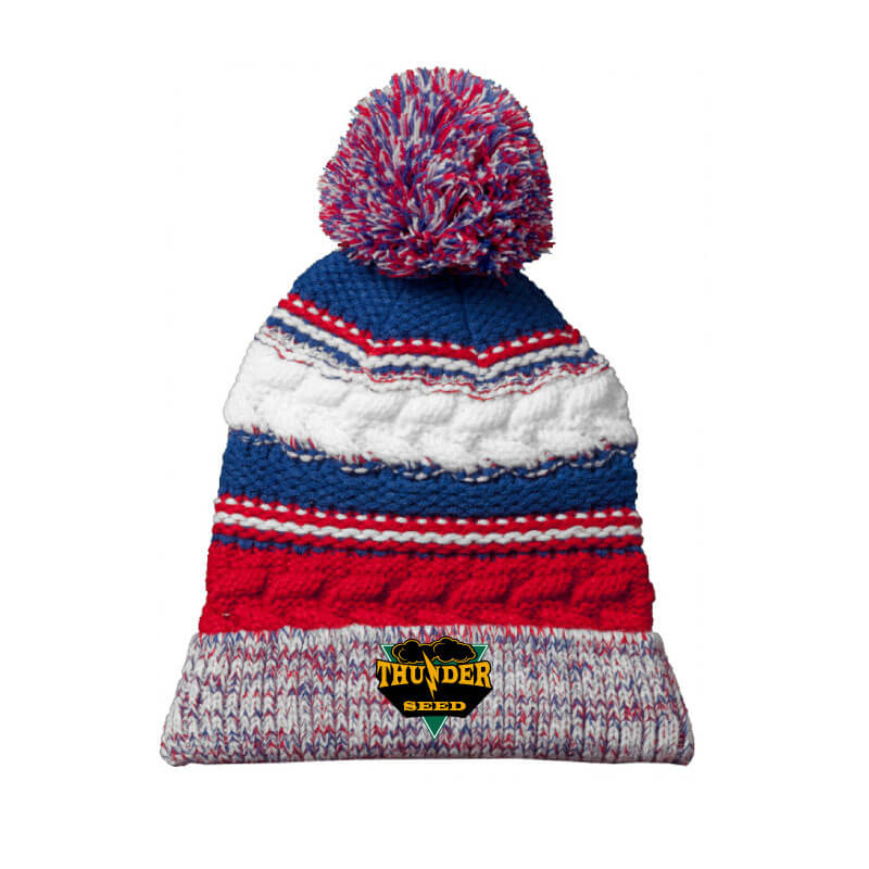 TSUS404. Pom Pom Team Beanie