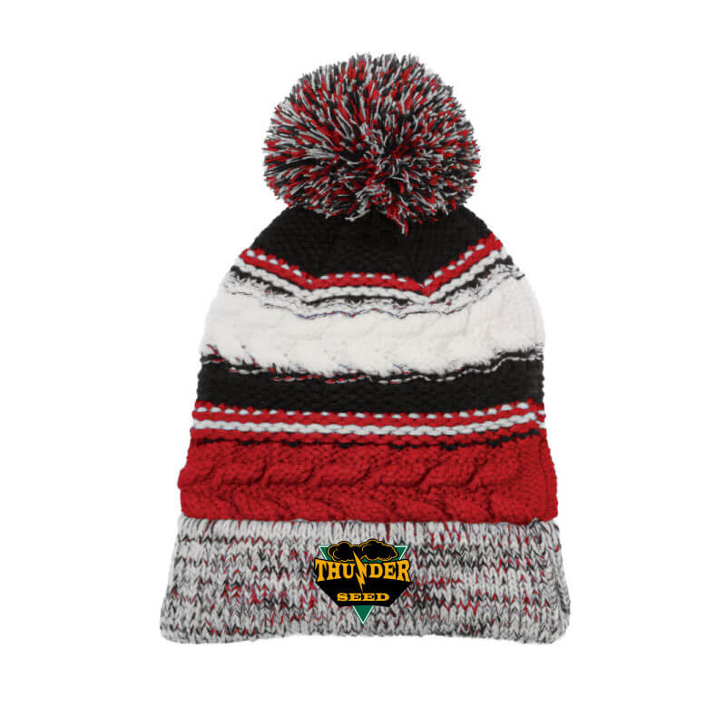 TSUS404. Pom Pom Team Beanie