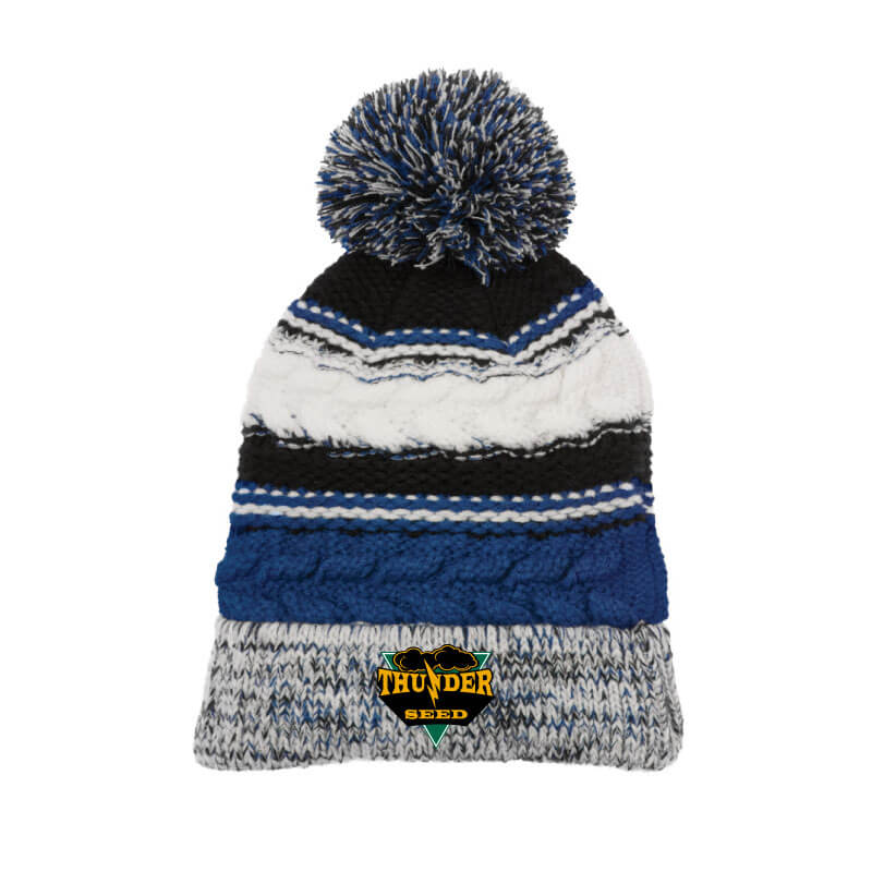 TSUS404. Pom Pom Team Beanie