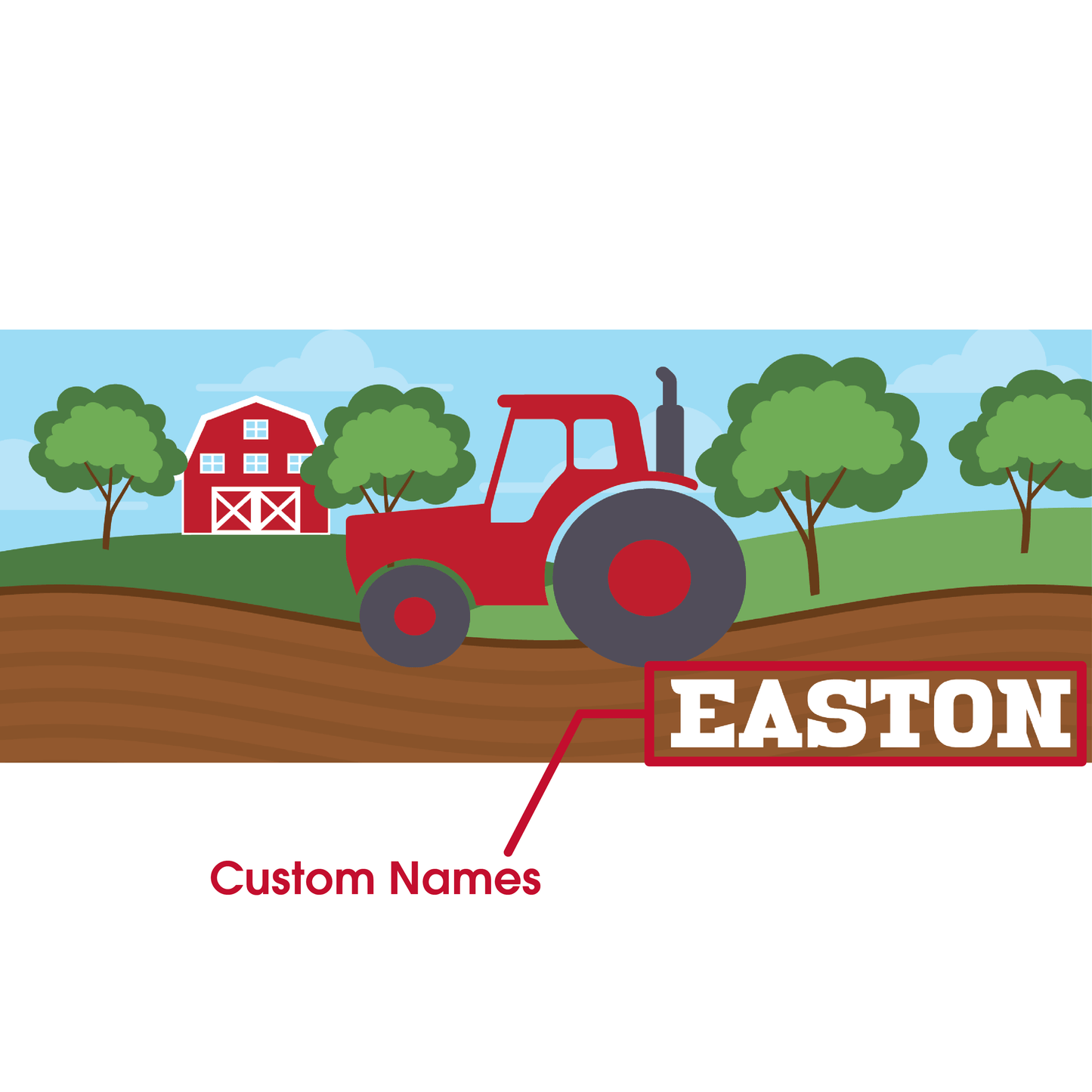 Tractor Birthday Cup