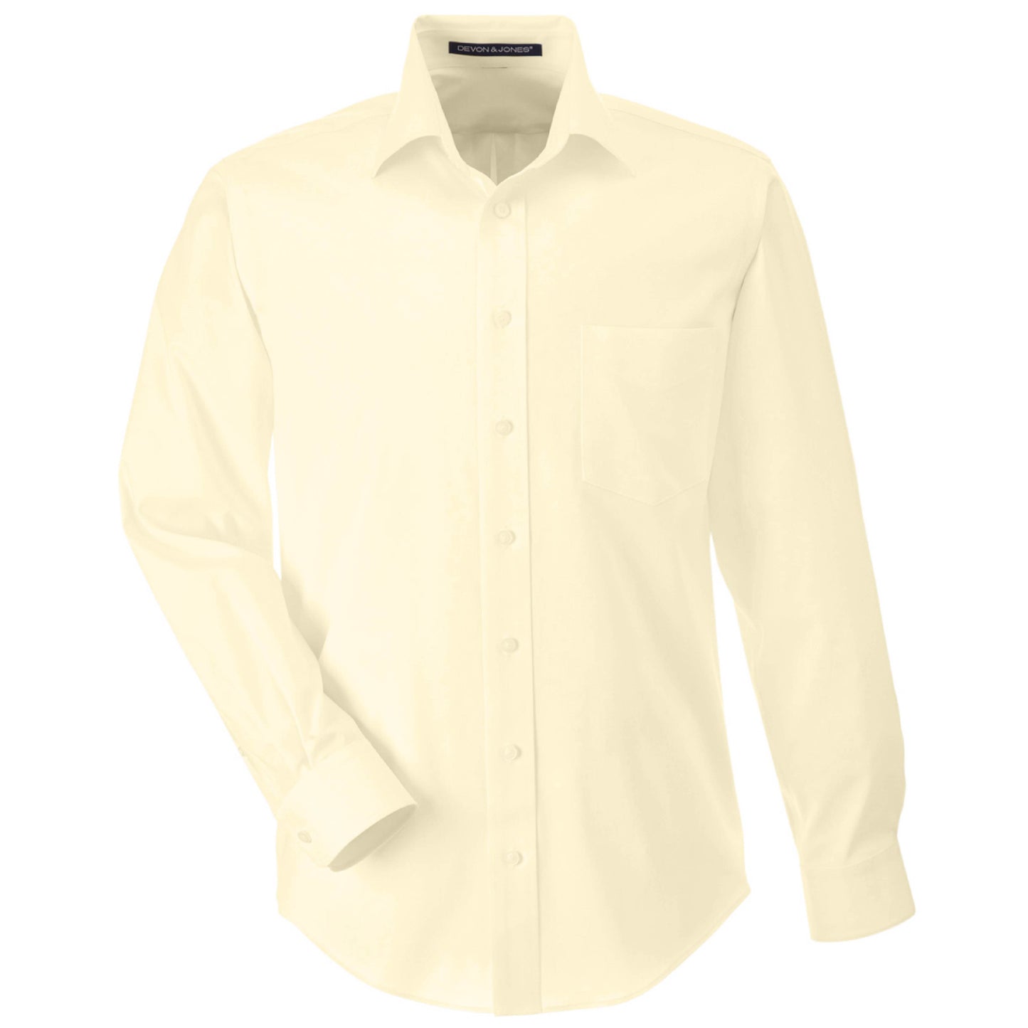 SDX218. Men’s Solid Stretch Twill Dress Shirt