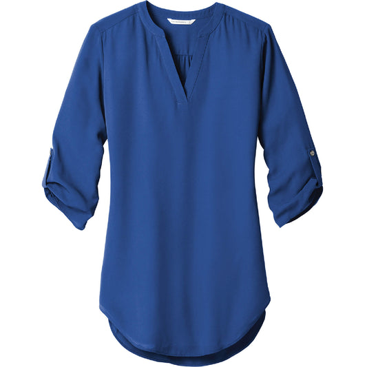 RDOT119. Women's Port Authority® 3/4-Sleeve Tunic Blouse