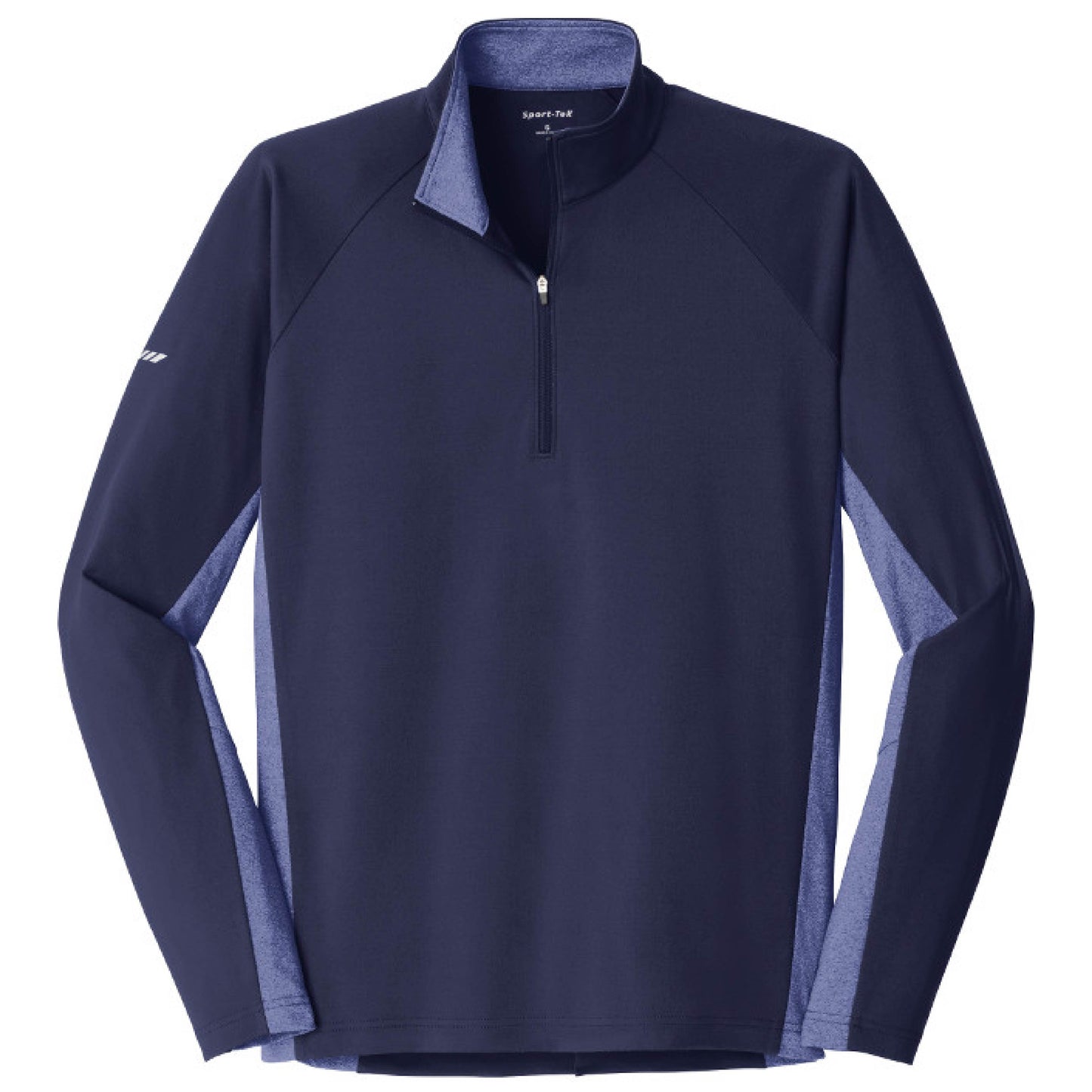 GC126. Men's Sport-Tek® Sport-Wick® Stretch Contrast 1/2-Zip Pullover