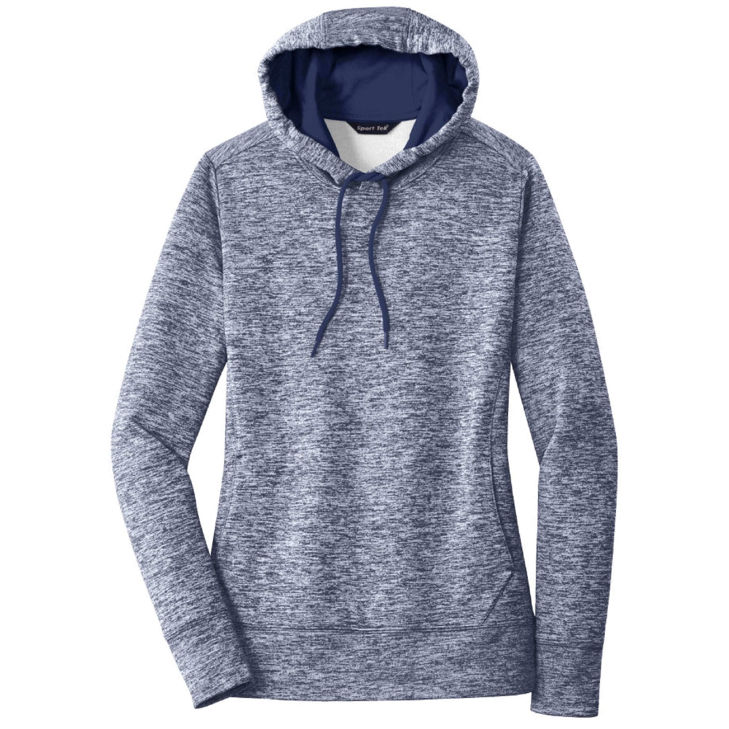 CAPLP106. Ladies PosiCharge® Electric Heather Fleece Hooded Pullover
