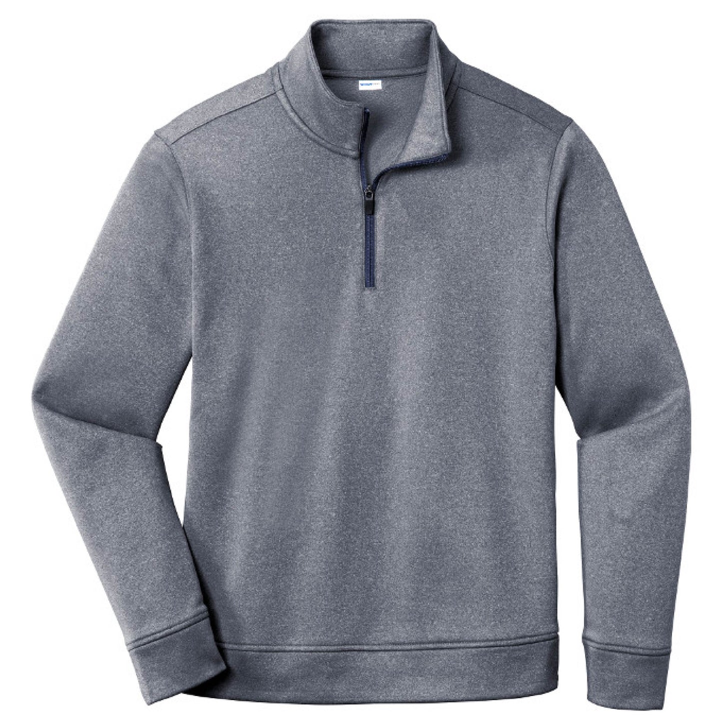 MPM107. PosiCharge® Heather Fleece 1/4-Zip Pullover