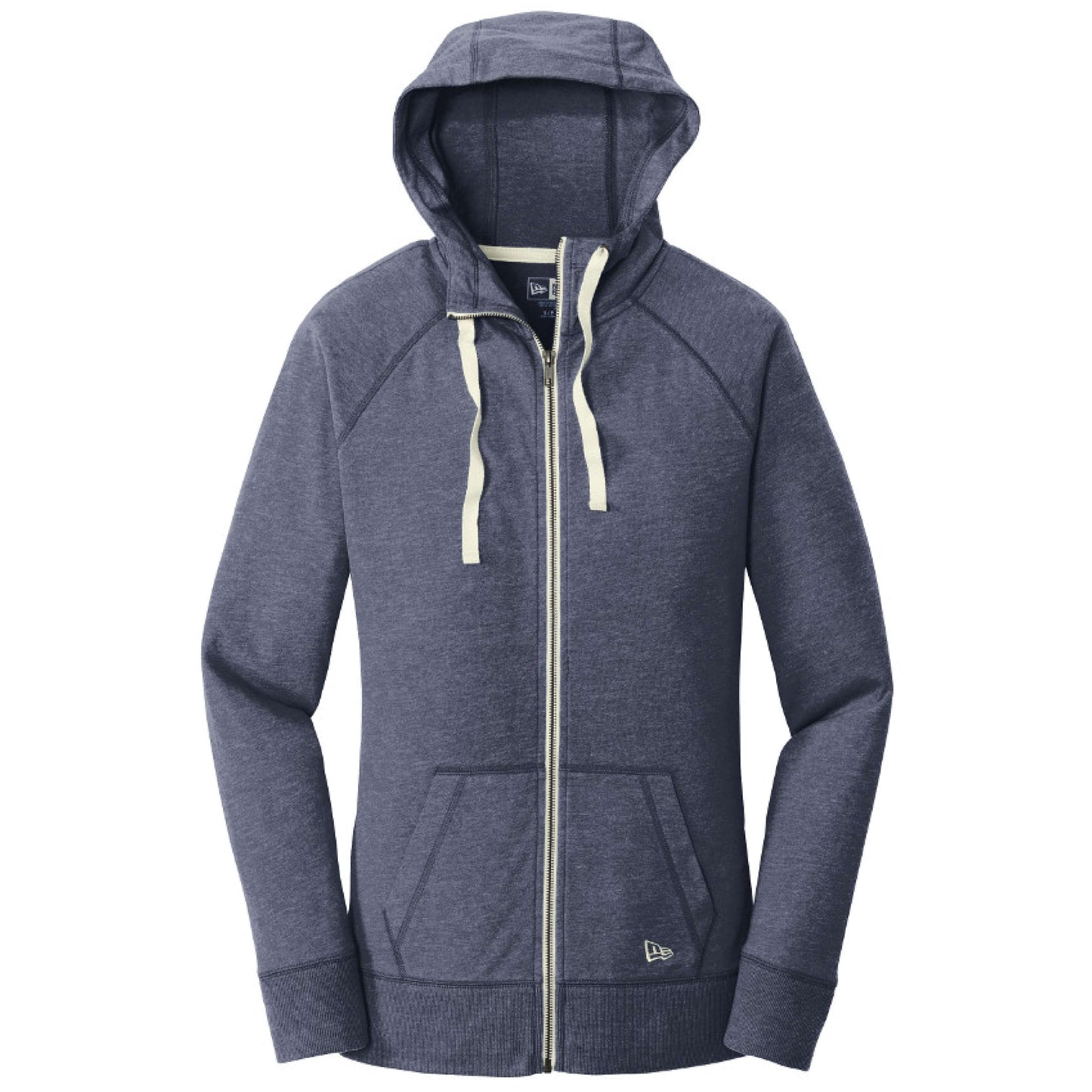 CAPLP107. Ladies Sueded Cotton Blend Full-Zip Hoodie
