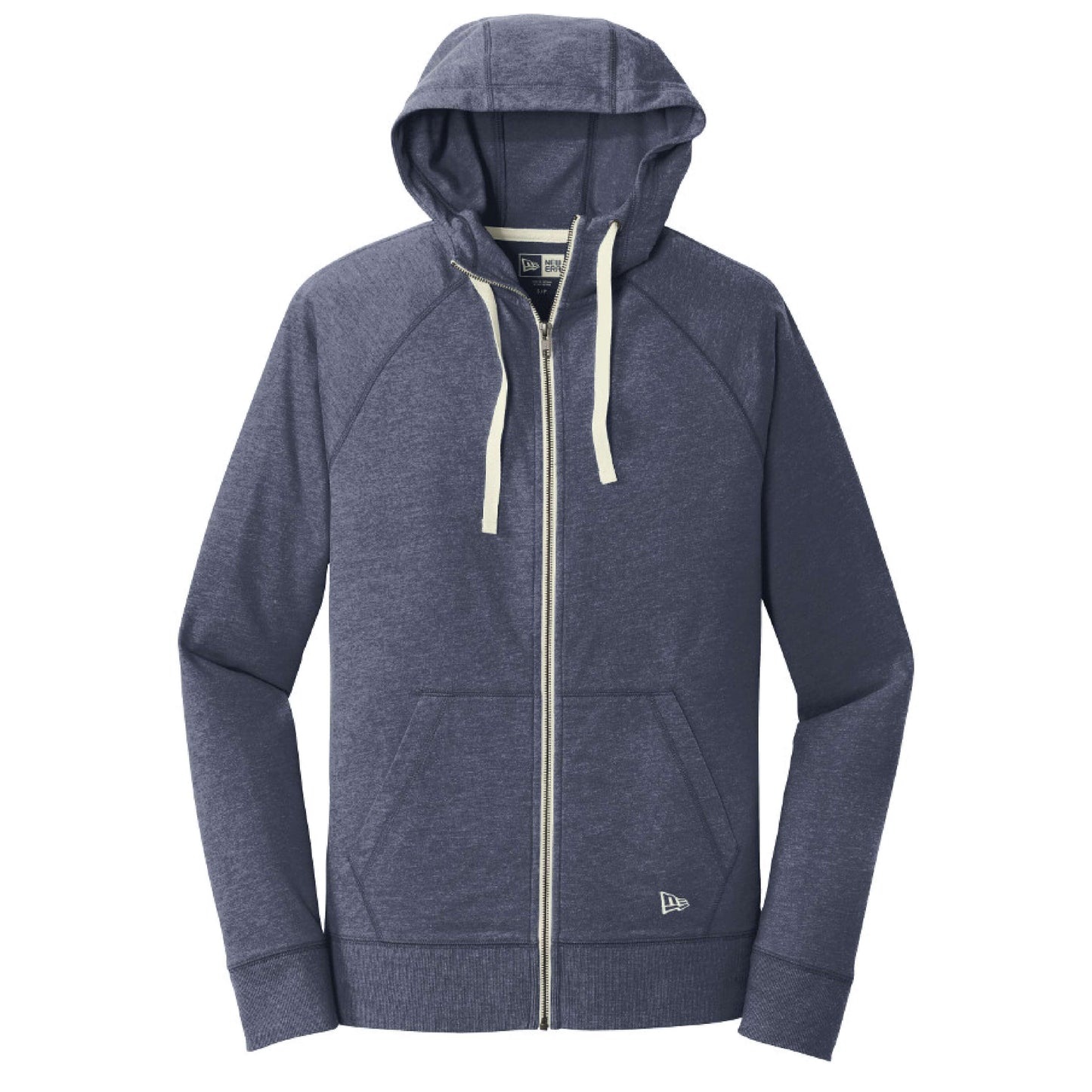 CAPLP204. Men's Sueded Cotton Blend Full-Zip Hoodie