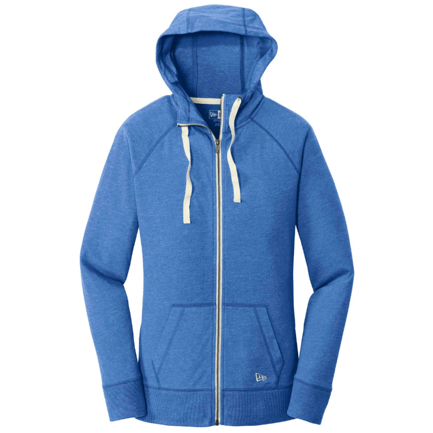 CAPLP107. Ladies Sueded Cotton Blend Full-Zip Hoodie