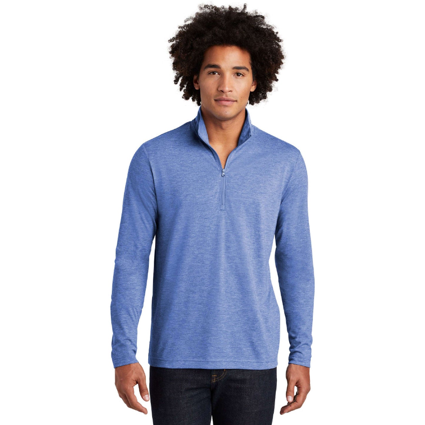 CAPLP202. PosiCharge ® Tri-Blend Wicking 1/4-Zip Pullover