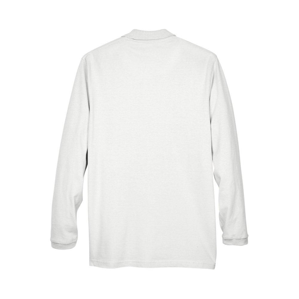 UNDFMS. UltraClub Long Sleeve Classic Piqué Polo