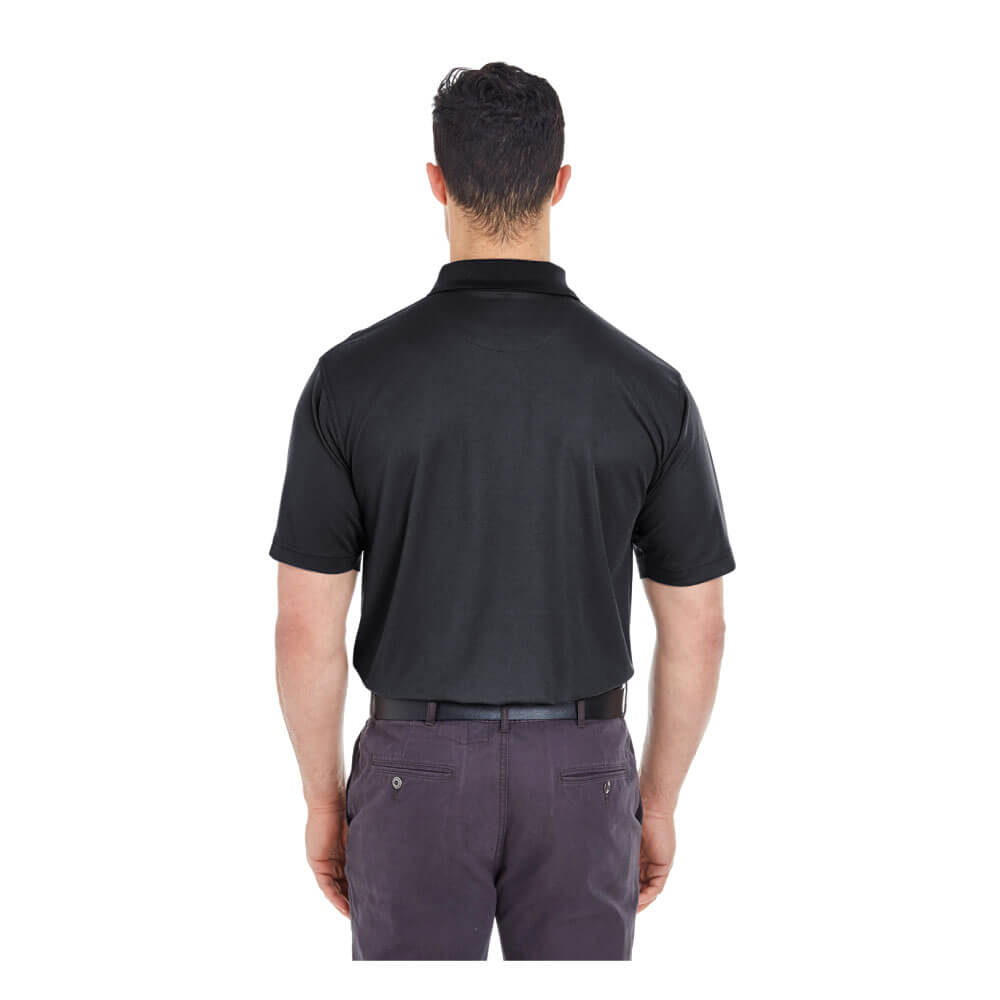 UNDFMS. UltraClub Men's Tall Cool & Dry Mesh Piqué Polo