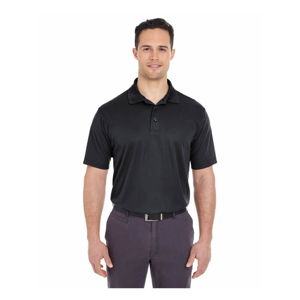 UNDFMS. UltraClub Men's Tall Cool & Dry Mesh Piqué Polo