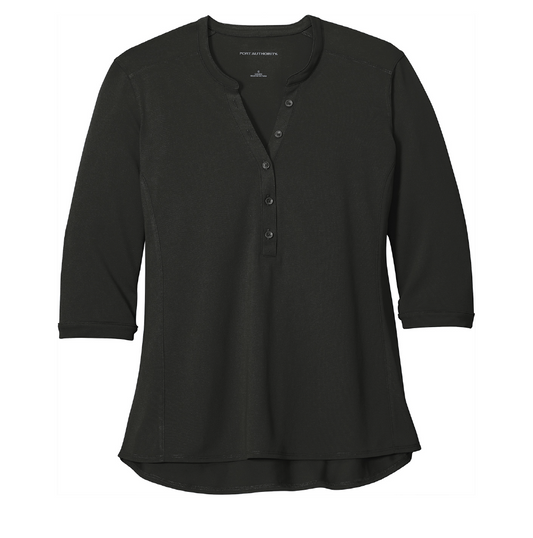 EAPC120. Port Authority ® Ladies UV Choice Pique Henley