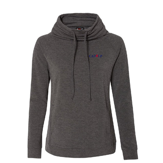 CAPLP117. Weatherproof - Women’s HeatLast Fleece Faux Cashmere Funnel Neck Sweatshirt
