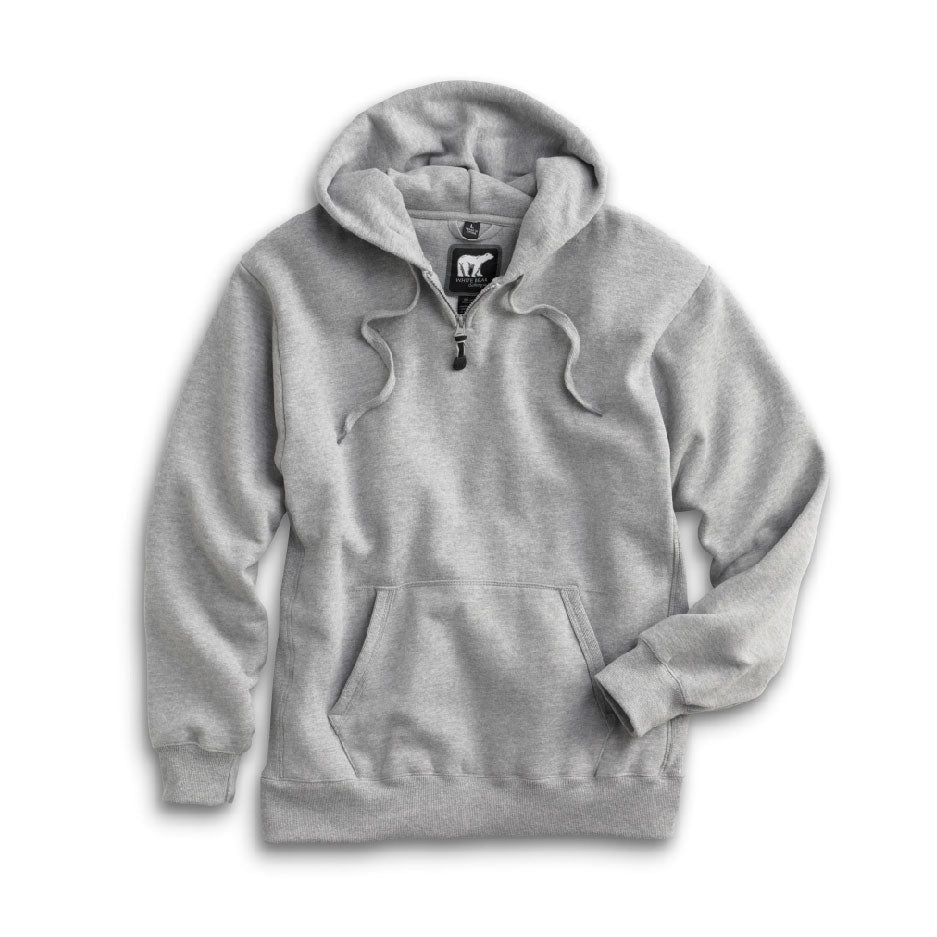 WYS304. White Bear Heavyweight Hoody