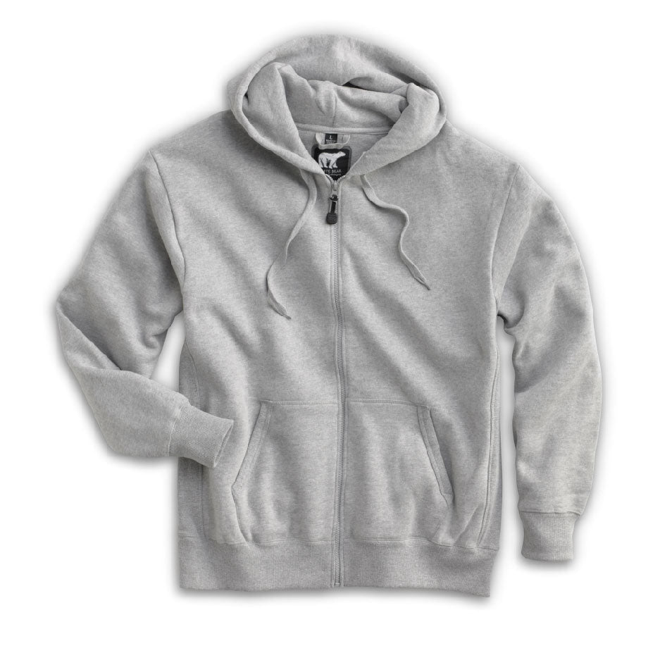 WYS305. Men's Heavyweight Full-Zip Hoodie