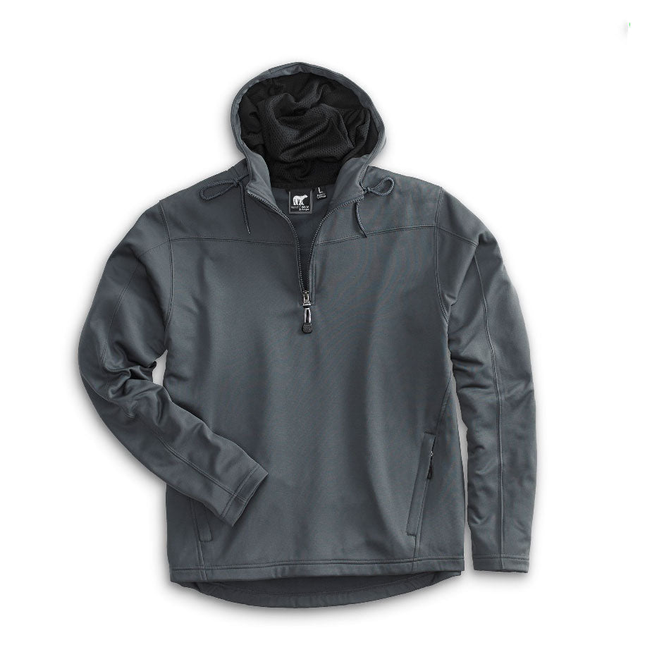WYS303. White Bear Performance Hoodie