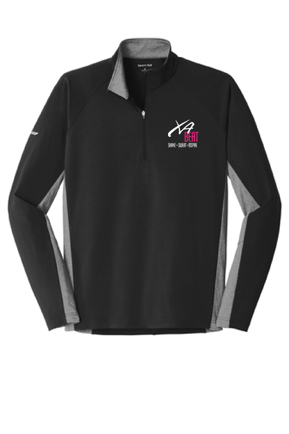 XA100.Sport-Tek® Sport-Wick® Stretch Contrast 1/2-Zip Pullover