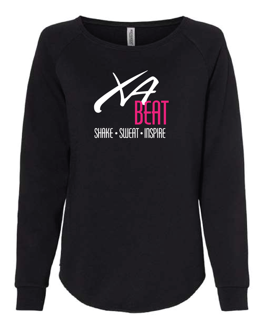 XA211.Independent Trading Co. - Women's California Wave Wash Crewneck Sweatshirt