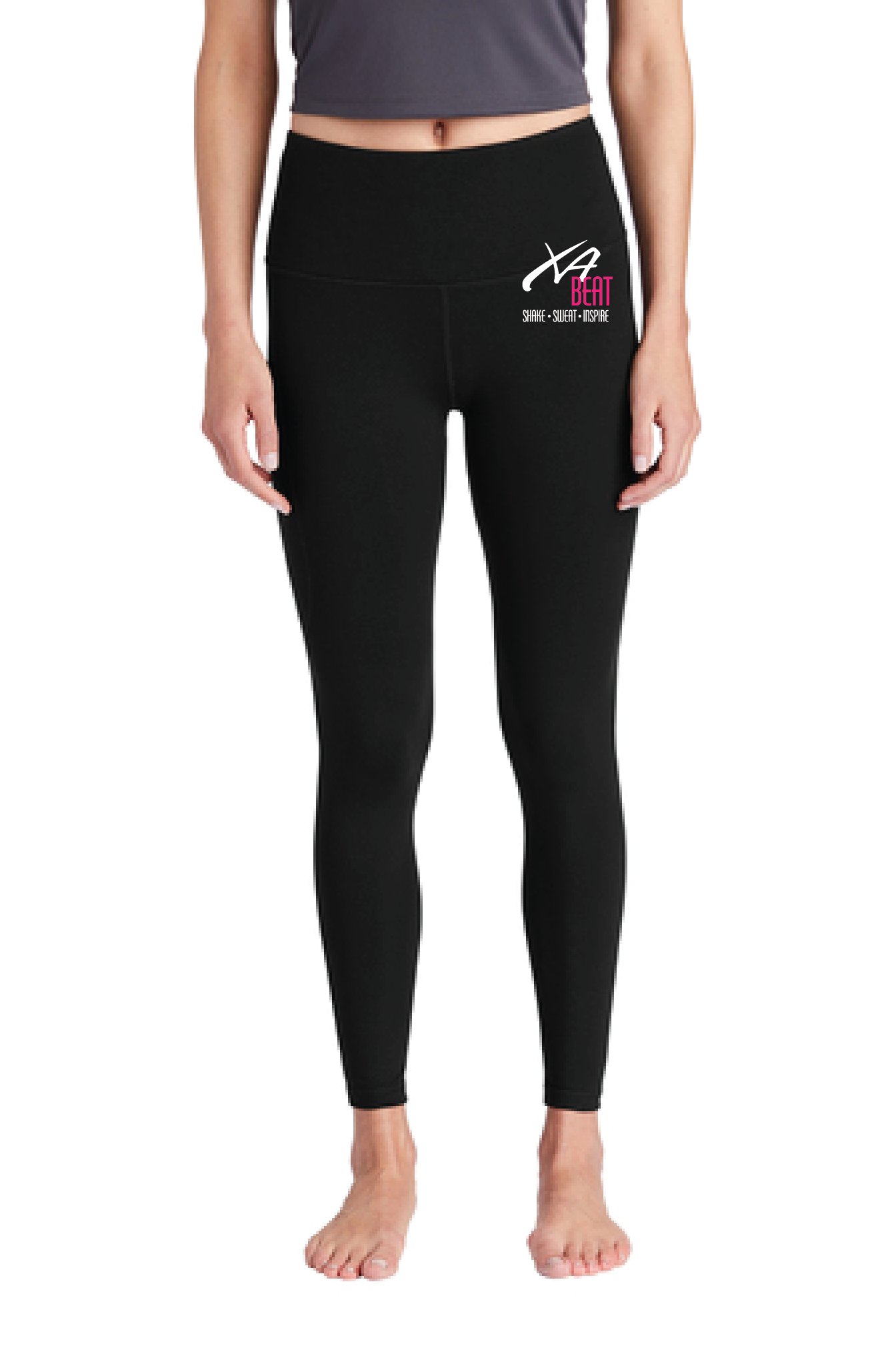 XA220. Sport-Tek ® Ladies High Rise 7/8 Legging