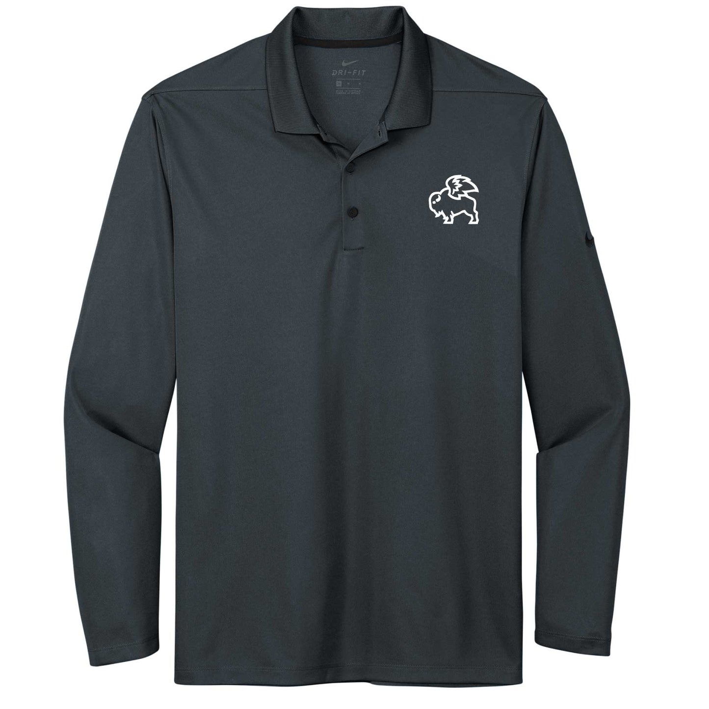 BWW126. Nike Dri-FIT Micro Pique 2.0 Long Sleeve Polo