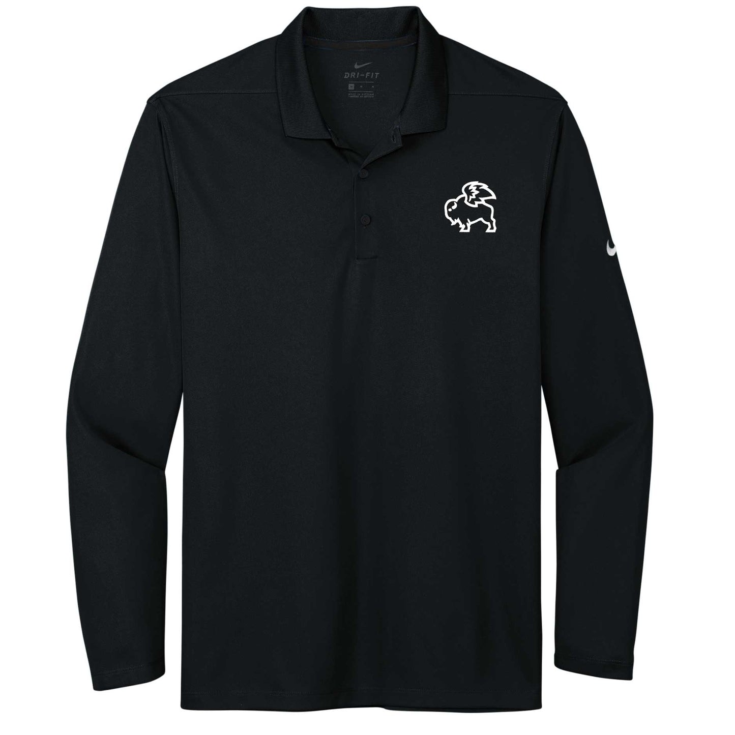 BWW126. Nike Dri-FIT Micro Pique 2.0 Long Sleeve Polo