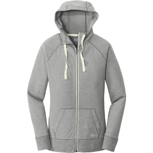 BYTE113. Women's New Era® Sueded Cotton Blend Full-Zip Hoodie