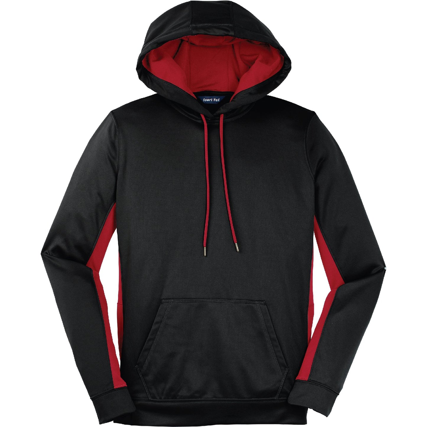 BYTE114. Women's Sport-Tek® Sport-Wick® Fleece Colorblock Hooded Pullover