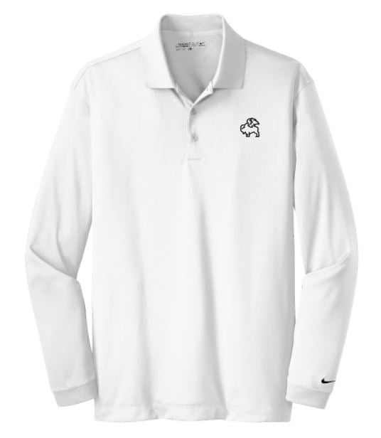 BWW105. Nike Long Sleeve Dri-FIT Stretch Tech Polo