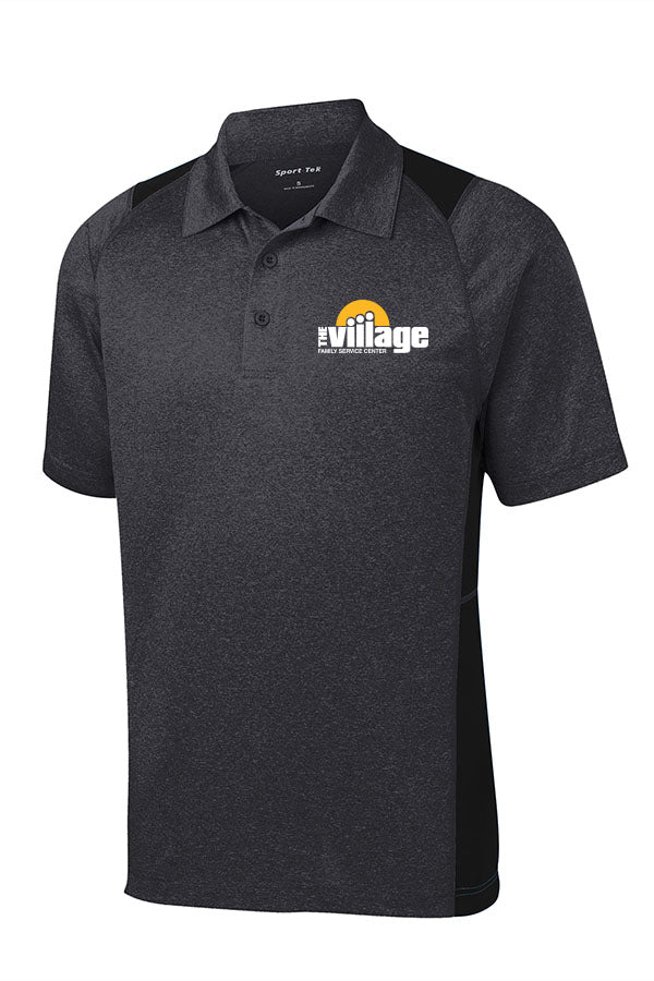 VFSC215. Sport-Tek® Heather Colorblock Contender™ Polo