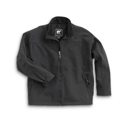 ACS210T. Men's Tall White Bear Softshell Jacket