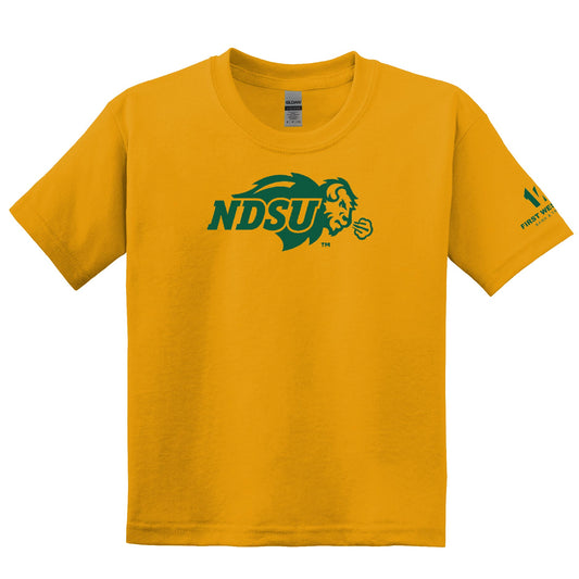 NDSUFW400. Gildan® Youth DryBlend® 50 Cotton/50 Poly T-Shirt